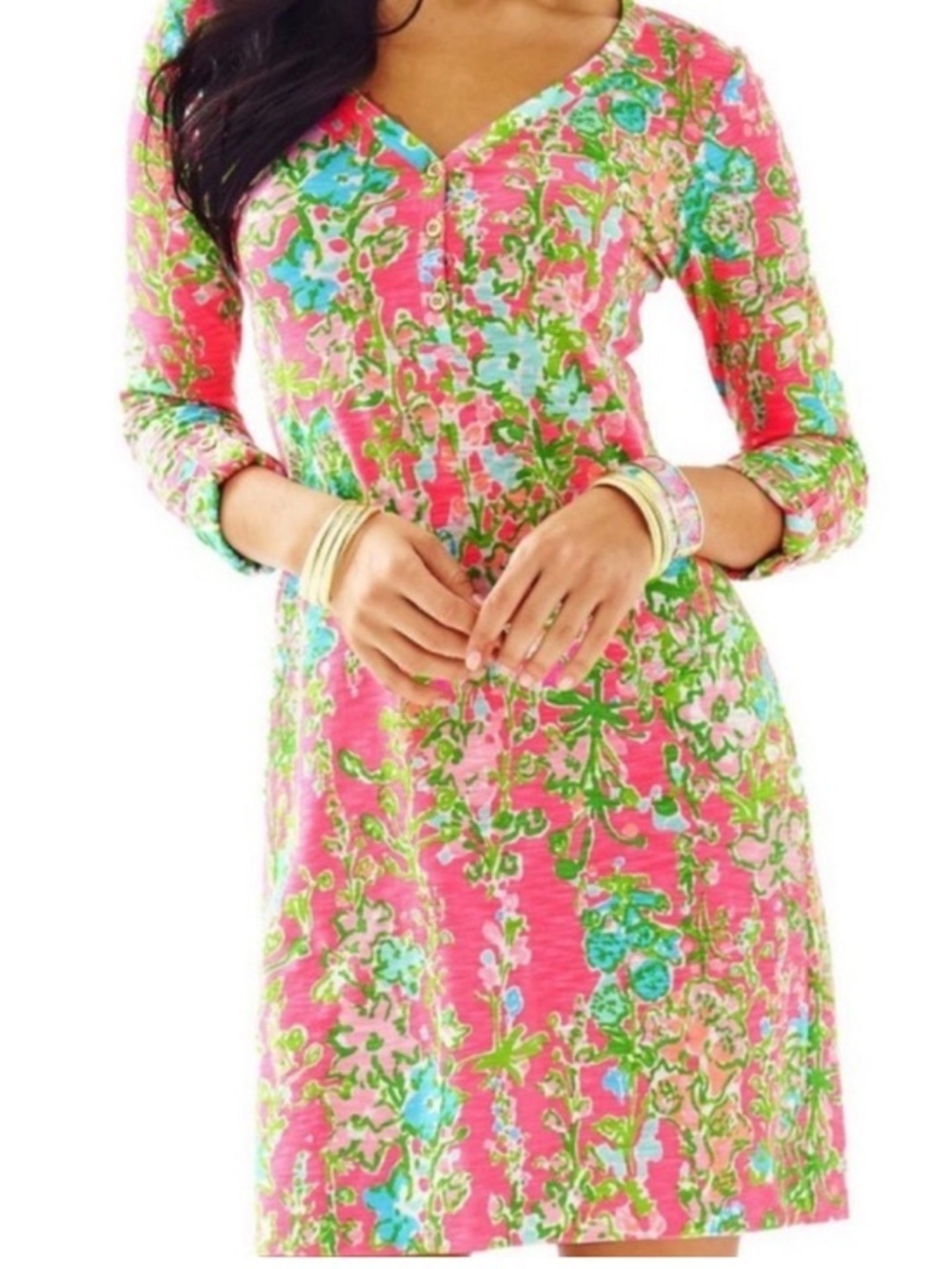 Lilly Pulitzer Palmetto Dress Southern Charm Print Size Small